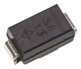 Dioda DO-214AC (SMA) 1A Montaż powierzchniowy 60V Bariera Schottky'ego Pojedyncza Prostownik Schottky'ego SS16-E3/61T