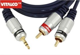PRZEWOD JACK 2*RCA 1M DIGITAL