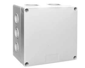 Puszka elektroinstalacyjna natynkowa 126x126x23mm tworzywo IP66 KSK 125 KA