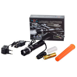 Latarka LED taktyczna 400m Bailong CREE XM-L T6 ZOOM MODEL T8626 / 08626