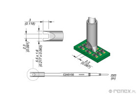 Grot C245150 do rączki JBC T245