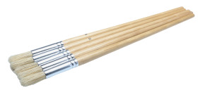 Pędzel do farbkształt: okrąkły, rozmiar Cienki średnica 12mm Włókno RS PRO