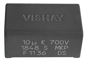 Kondensator foliowy 30μF 500V dc Vishay Polipropylenowe rozstaw: 52.5mm THT ±5