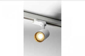 Oprawa na szynoprzewód LIMA,GU10,max.20W,AC220-240V,50/60Hz,IP20,IK08,okragła,biały