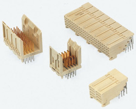 Złącze typu Backplane Z-PACK Series 2mm Pitch 30-pinowe 5-rzędowe Żeński, Wtłaczane Terminal, 3A Przewlekany TE