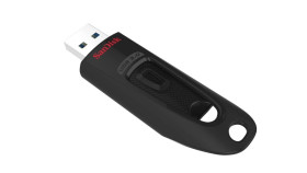 Pendrive SanDisk Cruzer Ultra SDCZ48-064G-U46 (64GB USB 3.0 kolor czarny)