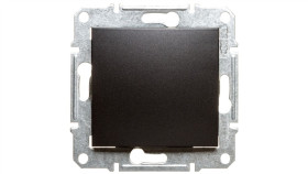 Sedna Łącznik Jednobiegunowy 10Ax Grafitowy Ip44 Sdn0100370