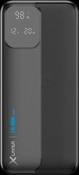 220547 Power bank, LiPo, 10,000 mAh, 2x USB-A, 2x USB-C, black