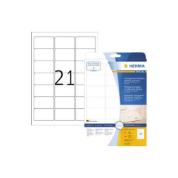Herma 8017 Paper Pads &amp; Labels white strong adhesive versatile design