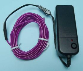 NEON ELAST.PURPLE 3mb 2,3mm 2xAA+STER.