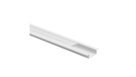 Profil P02 Podtynkowy Biały +Klosz Mrożony 2M