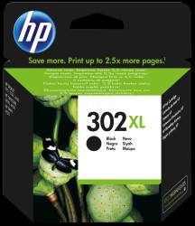 F6U68AE#UUS Ink - HP - black - 302XL - original