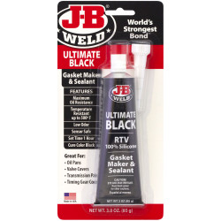 J-B Weld 32329UK Silicone Gasket Maker &amp; Sealant Black 85g