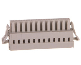 Gniazdo MCS-MINI Classic 12-biegunowe jasnoszare raster 3,5mm 734-112/037-000 /50szt./