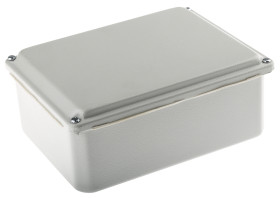 Szafka ścienna rozdzielcza 206 mm 156 mm 83mm Stal Schneider Electric, z drzwiami zwykłymi RAL 7035