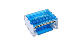 Blok Rozdzielczy Na Szynę Th35 Lub Do Pow. Płaskich 80A 4X13 Fj-413/80B 90256