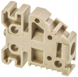 Wspornik zakończeniowy Ogranicznik Weidmuller Bloki zaciskowe do montażu na szynie DIN Montaż bezpośredni