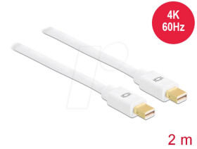 82795 Mini DisplayPort 1.2 cable, connector &gt; connector, 4K@60 Hz, 2 m