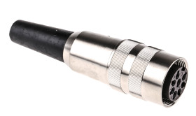 Gniazdo Din 8 -pinowe Żeński Montaż na kablu M16 60 V AC