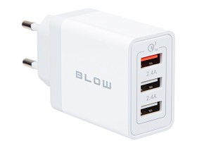 Ładowarka siec. BLOW QC3.0 30W 3xUSB