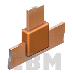 Forma do zgrzewania egzotermicznego połączenie typu T bednarek 30x4 z 30x4 C-PP-D304X304150