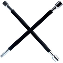 IWH 020870 Four way wheel nut wrench LWH 375x375x40mm 1 pc Breakdown