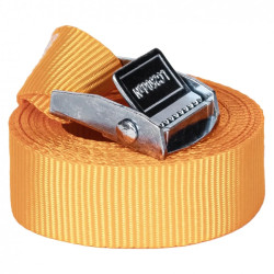 Pas mocujący zaciskowy 25mm 3m 250daN AKC4809 z mechanizmem zaciskowym pomarańczowy