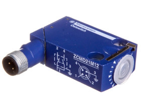 Korpus łącznika krańcowego 1P migowy metal M12 4-pinowe ZCMD21M12