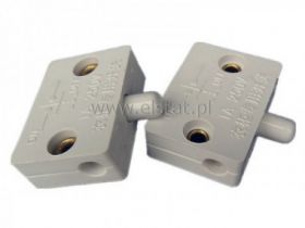 Przełącznik krańcowy drzwiowy WK3323 1A/250V; biał