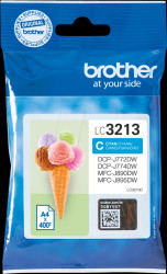 LC3213C Brother LC3213 cyan ink - original