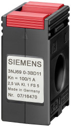 Siemens 3NJ69403BK22 Przekładnik prądowy 500 A 1 szt.
