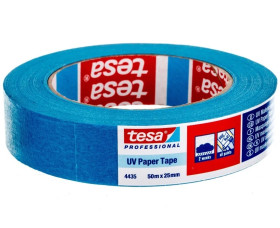 Taśma malarska niebieska do wew. 28 dni i na zew. 14 dni 50m 25mm 04435-00015-01