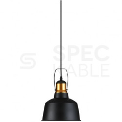 Lampa dekoracyjna wisząca retro fi:230mm dł:1150mm E27 max 60W IP20 V-TAC VT-7422-B