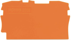 End/Intermediate plate for terminal block, 2002-1292