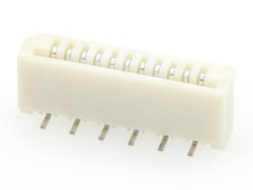 Molex Listwa kołkowa, żeńska, standardowa Ilość pinów 11 Wymiary siatki: 1.00 mm 528081171 1 szt. taśma na dużej rolce