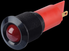 Q16P1BXXR220E Indicator LED, 220 V AC, 16 mm, FASTON, red/BlC