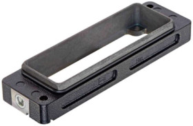Surface mount housing, size 24 HPR, die-cast aluminum, screw locking, IP66/IP68/IP69/IPX9K, 09400240371