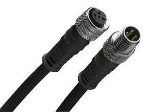 Przewód czujnik-siłownik Złącze A M8 liczba rdzeni 3 długość 1m Rodzaj A Żeńskie Złącze B M8