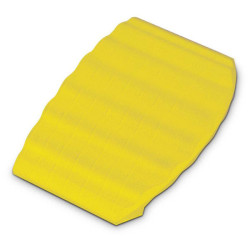 DEFENDER 85168YEL End Piece TPU Yellow 4 Channels 90mm For Offices