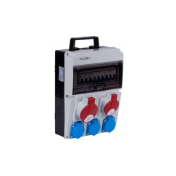 Rozdzielnica siłowa wyposażona CAS_2 (16A/5P 32A/5P 3x230V) IP54 DV-8119-F Doktorvolt