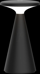 27700205 Cordless Ivy desktop lamp, 2700 K, dimmable, IP44, black