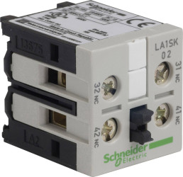 Schneider Electric LA1SK02 LA1SK02 Blok styków pomocniczych szary 1 szt.