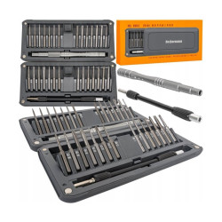 Zestaw śrubokrętów precyzyjnych 29w1 Heckermann 9803