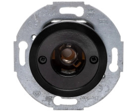 1930 Łącznik i sygnalizator świetlny E10 z elementem centralnym czarny 510401