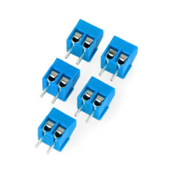 Złącze ARK raster 3,5mm 2 pin (+) - 5szt.