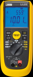 P01140838 C.A 6528 insulation measuring instrument, 250/500/1000 V, up to