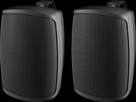 WALL-05T/SW 2-way compact box, 100 V, 8 ohm, IP65, 80 W, pair