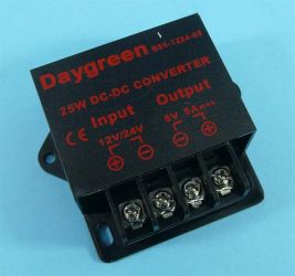 B05-12-24-05 12-24V-&gt;5V/5A 25W max DOWN