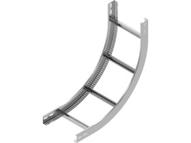 Łuk pionowy LPDWC100H60N wewnętrzny drabiny grubość blachy 2.0mm 469310 BAKS