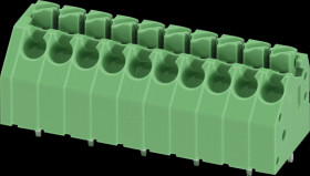 1985276 PCB terminal block, 10-pole, RM: 3.5 mm, 0.2 - 1.5 mm²